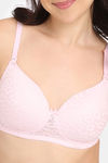 Rosaline Padded Non Wired 3/4Th Coverage Lace Bra - Tender Touch — thumbnail 4